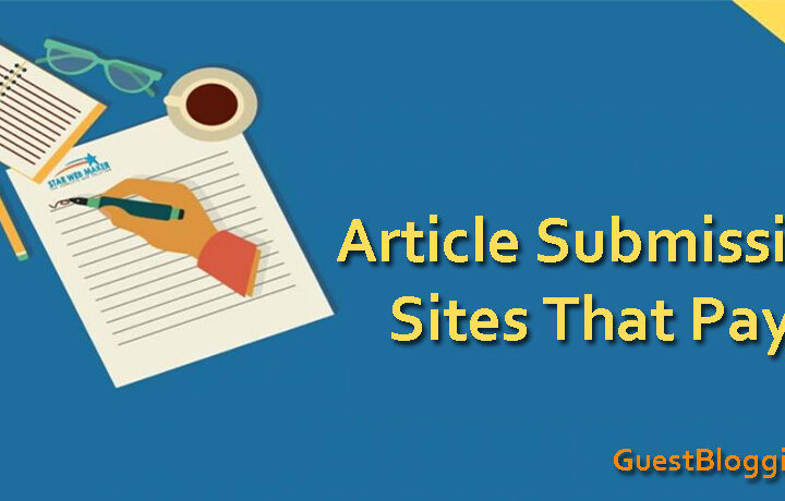 Article Submission Sites That Pay