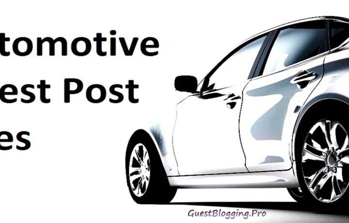 Automotive Guest Posting Sites