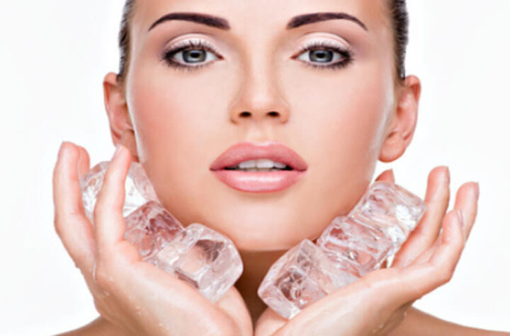 Benefits of Applying Ice Cubes on Skin