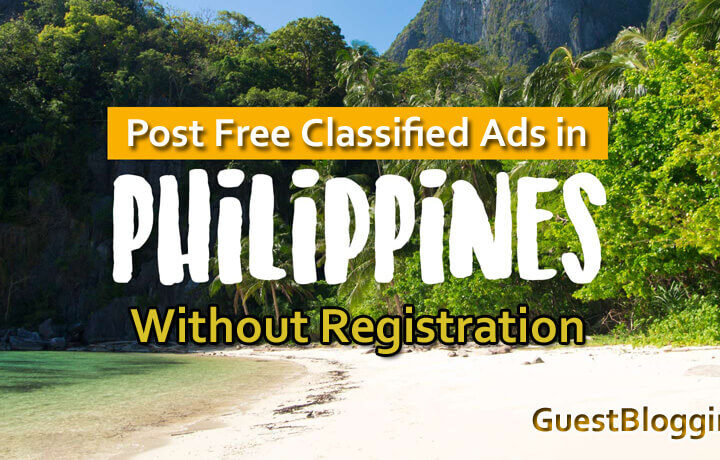Post Free Ads Philippines Without Registration