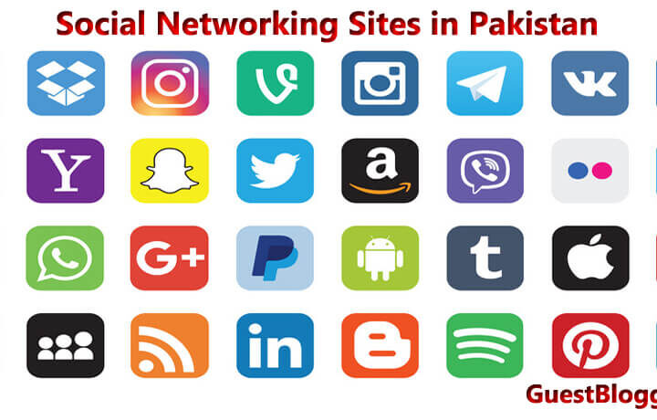 Top Social Media Sites in Pakistan