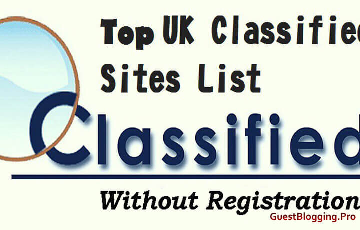UK Free Classified Sites List Without Registration